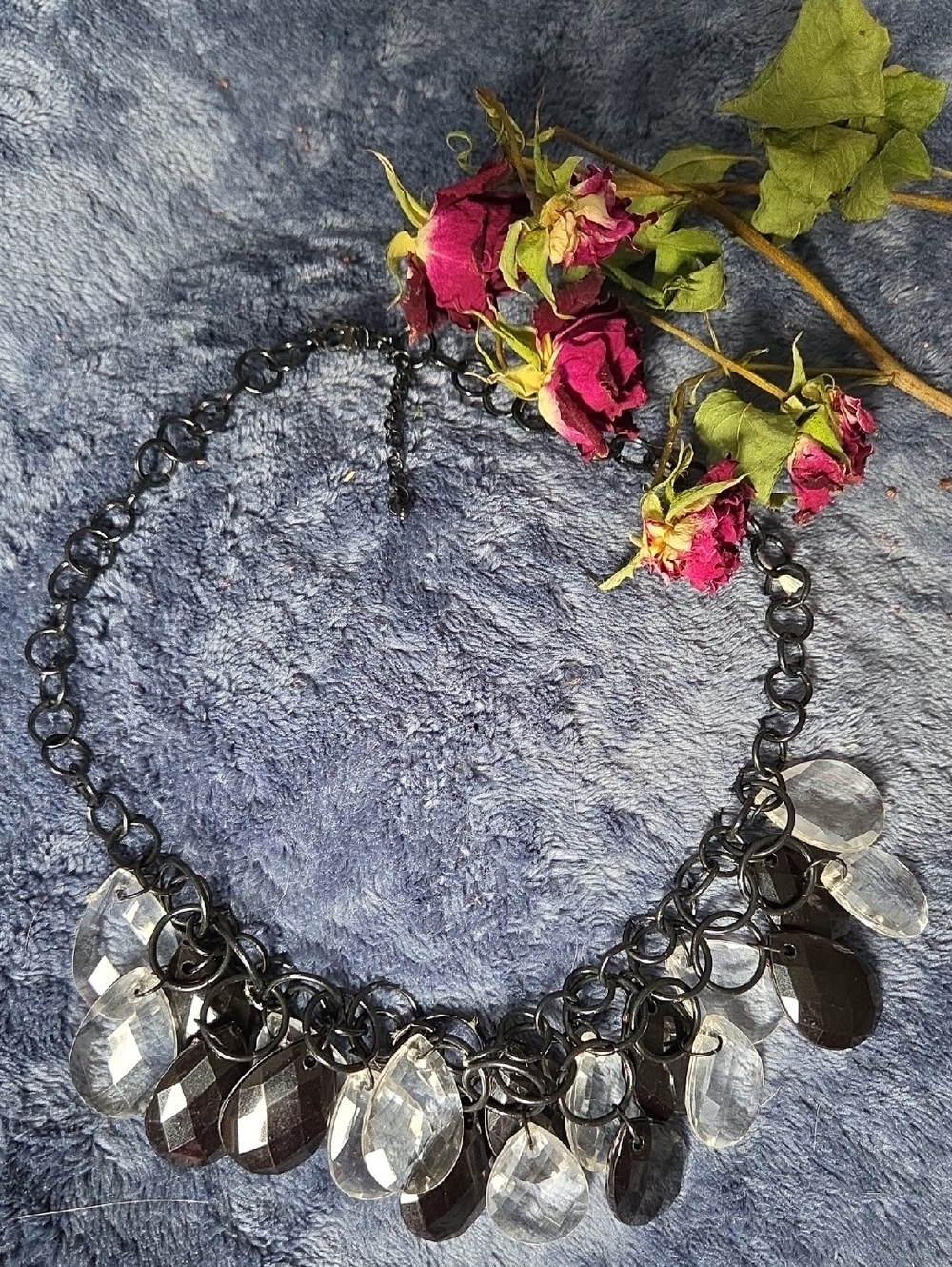 2/$35 Paparazzi Accessories "Fashionista Flair" Gunmetal Chain Necklace.